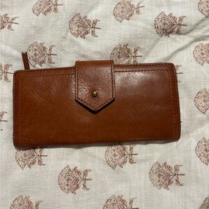Madewell brown leather wallet